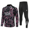 Paris Saint-Germain Sweat d'Entraînement Quarter-Zip 2025-26 Noire